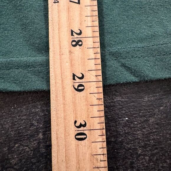 Vtg Levi’s Red Tab Green Short Sleeve T-Shirt Embroidered Logo Mens 2XL Read Bio - Picture 15 of 16